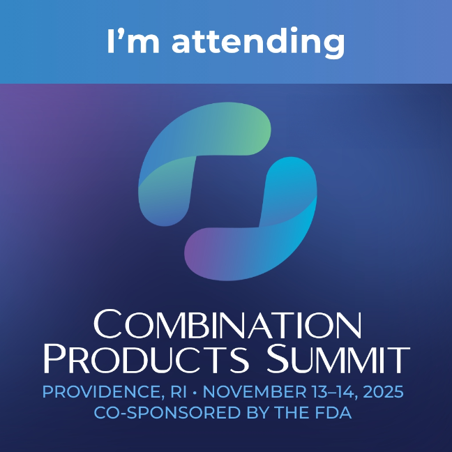 I'm Attending Combination Products Summit 2025